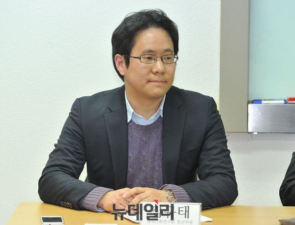 ▲ 김규태 경제진화연구회 청년위원. ⓒ뉴데일리 이종현 사진기자