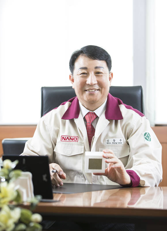 ▲ 신동우 나노 대표이사 ⓒ 나노