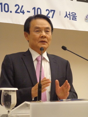 ▲ 홍사덕 민화협 상임의장.