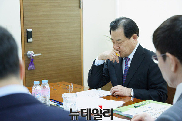 ▲ 이병기 청와대 비서실장 ⓒ 뉴데일리