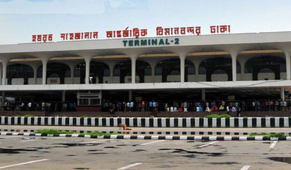 ▲ 방글라데시 하트 샤흐 잘랄 공항 터미널 모습. ⓒ방글라데시 bd24 뉴스 보도화면 캡쳐