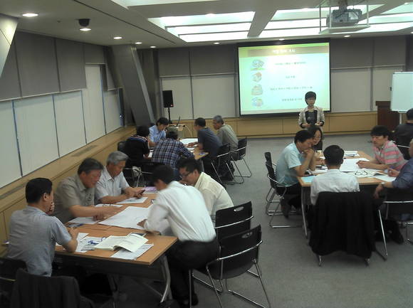 ▲ 2014년 농식품 수출전문가 육성 교육ⓒaT