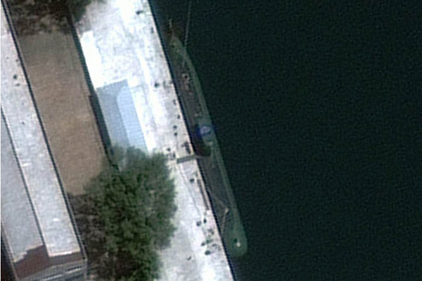 ▲ 북한은 舊소련제 잠수함과 미사일로 SLBM(잠수함 발사 탄도탄)을 개발 중이다. ⓒ38노스-디지털 글로브 위성사진