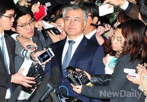 ▲ 문재인 새정치민주연합 대표.ⓒ뉴데일리DB