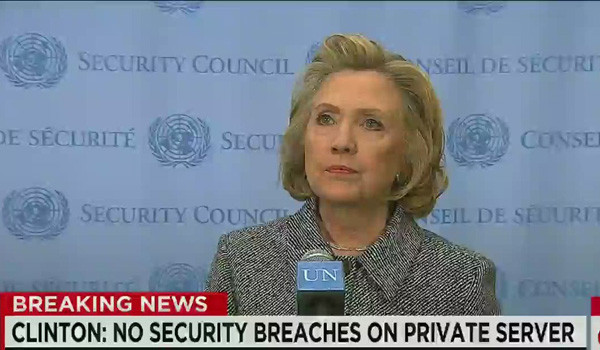 ▲ 힐러리 클린턴 前국무장관을 둘러싼 '이메일 게이트'가 점점 더 논란이 되고 있다. ⓒCNN 관련속보 화면 캡쳐