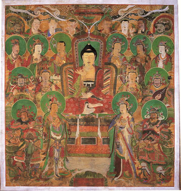 ▲ 김천시는 고방사 아미타설법여래도(보물 제1854호)가 지난 4일 국가지정문화재(보물)로 지정됐다.ⓒ김천시 제공