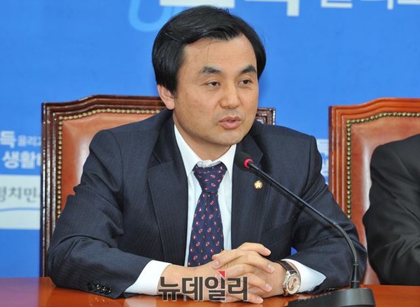 ▲ 새정치민주연합 안규백 원내수석부대표. ⓒ뉴데일리 이종현 기자