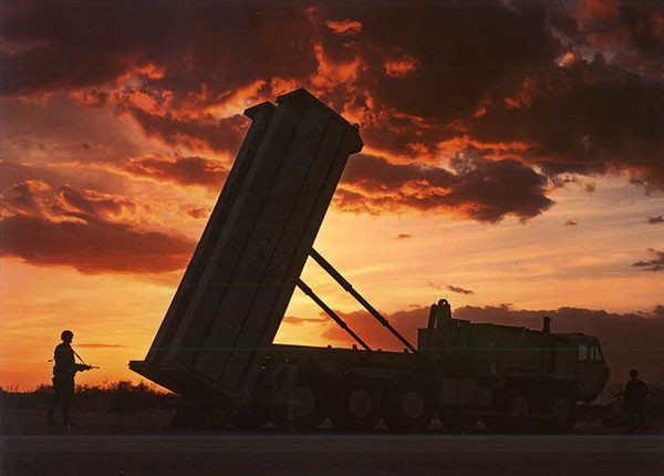▲ 미군은 한반도 유사시 '사드(THAAD)' 미사일을 한반도로 공수한다는 계획도 세워놓았다. ⓒ위키피디아 공개사진.