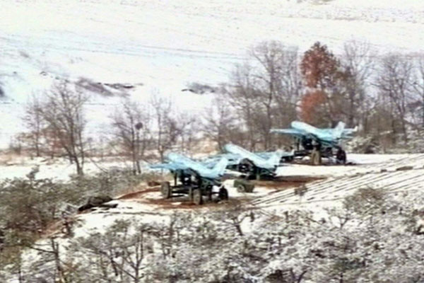 ▲ 北선전매체 조선중앙TV에 나온 북한 인민군의 무인기. 한국을 휘저은 무인기는 이보다 훨씬 작다. ⓒ北선전매체 보도화면 캡쳐