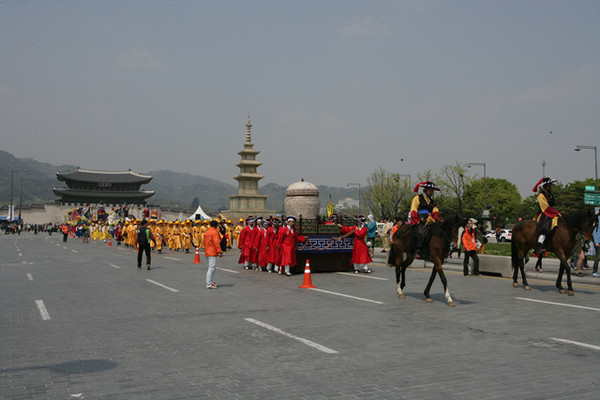 ▲ 태봉안행렬ⓒ성주군 제공