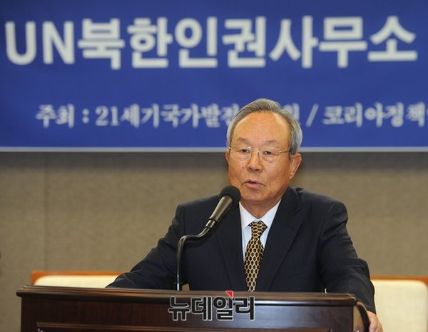 ▲ ▲박관용 21세기국가발전연구원 이사장. ⓒ뉴데일리 정재훈 기자