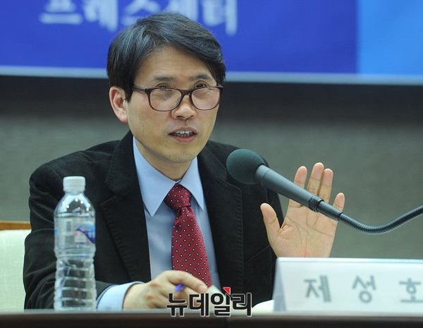 ▲ ▲제성호 중앙대학교 교수. ⓒ뉴데일리 정재훈 기자