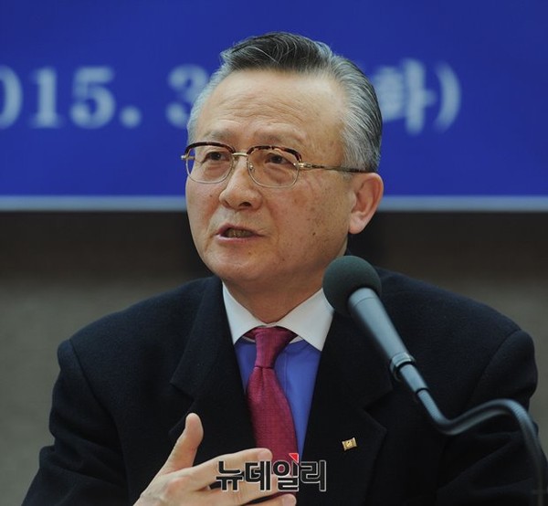 ▲ ▲김석우 21세기국가발전연구원장. ⓒ뉴데일리 정재훈 기자