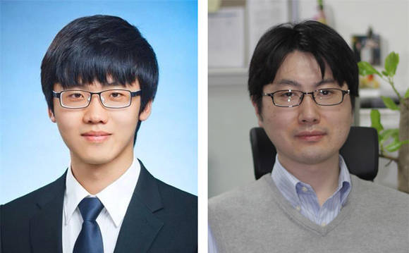▲ 왼쪽부터 릉간우씨, 임성준 지도교수ⓒ중앙대학교