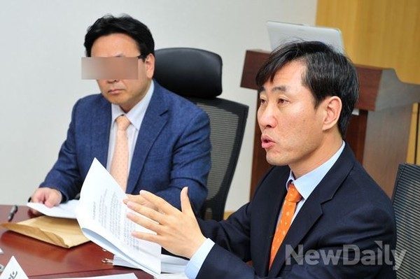 ▲ 김상률 청와대 교문수석의 사퇴를 요구한 새누리당 하태경 의원. ⓒ뉴데일리 DB