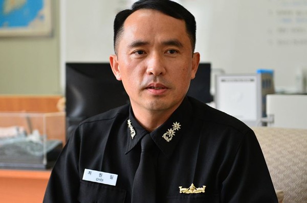 ▲ 최원일 해군작전사령부 8전투훈련단 통합전술훈련 대대장(당시 천안함 함장).ⓒ해군