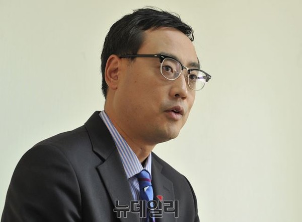 ▲ 애국시민단일후보로 추대된 무소속 변희재 후보. ⓒ뉴데일리 이종현 기자