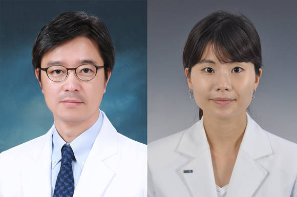 ▲ 서울대병원 소아청소년과 김한석 교수(좌), 분당서울대병원 소아청소년과 이주영 교수(우)ⓒ서울대병원