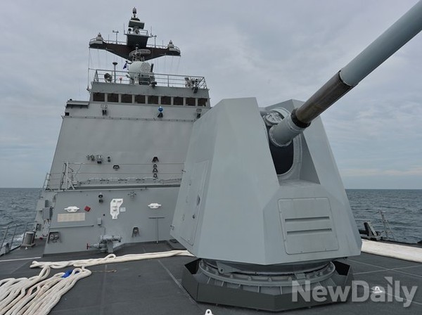 ▲ KDX-II 왕건함.ⓒ뉴데일리DB