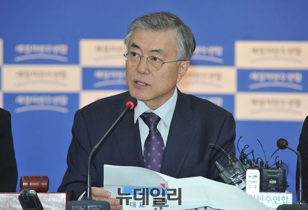 ▲ 새정치민주연합 문재인 대표. ⓒ뉴데일리 이종현 기자