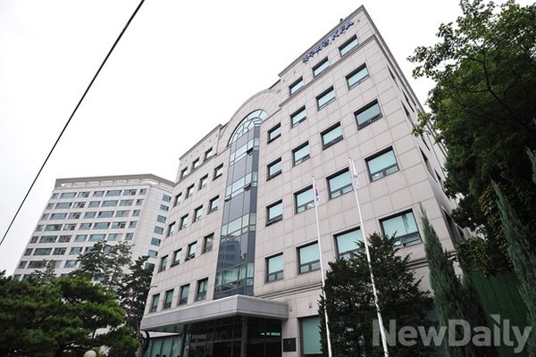 ▲ 대한축구협회가 있는 축구회관 건물.ⓒ뉴데일리 정재훈 사진기자