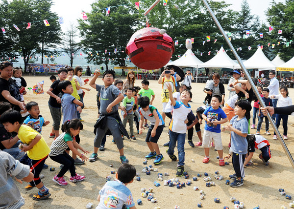 ▲ 가을 운동회 재현 ⓒ군위군 제공