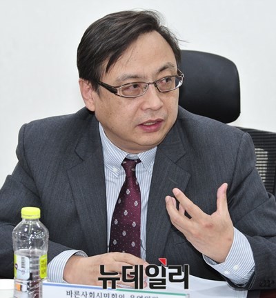 ▲ ▲한정석 바른사회시민회의 운영위원 ⓒ뉴데일리 이종현 기자