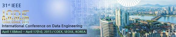 ▲ ⓒIEEE ICDE 2015 홈페이지