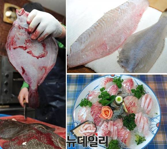 ▲ 싱싱한 회를 함양에서 맛볼 수 있게 먹이가 풍부한 좋은 어장에서 잡은 자연산 활어만을 고집한다. ⓒ 뉴데일리 정재훈