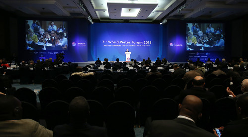 ▲ 전 세계 30여개국, 국회의원 70여명이 물문제의 구체적 실행을 위한 방안마련에 머리를 맞댔다.ⓒ대구시 제공