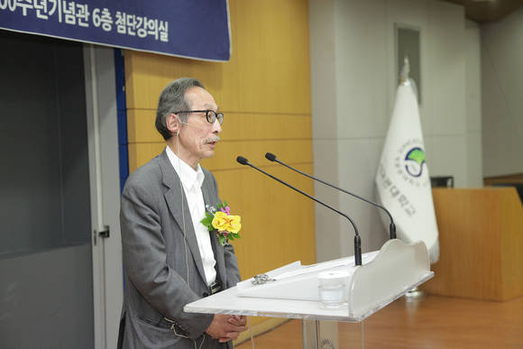 ▲ 와다 하루키 도쿄대 명예교수 초청 강연ⓒ성균관대학교