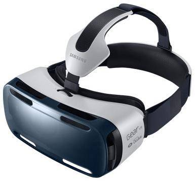 ▲ 웨어러블 기기인 삼성 기어 VR.ⓒ삼성전자 미국 홈페이지 캡처