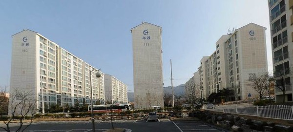 ▲ 북구 농소1동 호계주공1단지아파트 ⓒ뉴데일리