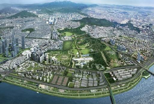 ▲ 용산공원개발 조감도.ⓒ국토교통부