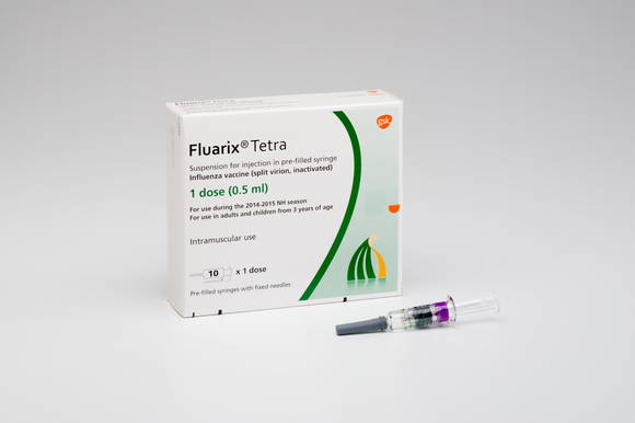 ▲ 4가 인플루엔자 백신 플루아릭스 테트라ⓒGSK