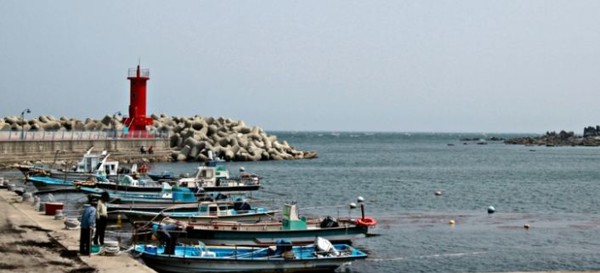 ▲ 울주군 서생면 대송항 전경 . 대송항의 명소 프로포즈 등대가 보인다..ⓒ뉴데일리