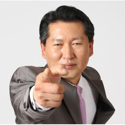 ▲ 정청래 새민련 의원은 1985년 5월 서울 중구 소공동의 美문화원 점거 사건으로 '민주화 인사'가 됐다. 하지만 이 때문에 미국 입국은 거절당했다. ⓒ정청래 새민련 의원, 총선 당시 '티벳여우' 컨셉의 홍보사진