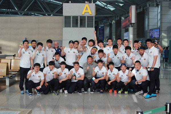 ▲ 남자 럭비 대표팀.ⓒ대한럭비협회