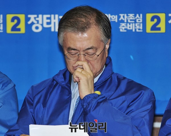▲ 새정치민주연합 문재인 대표. ⓒ뉴데일리 이종현 기자