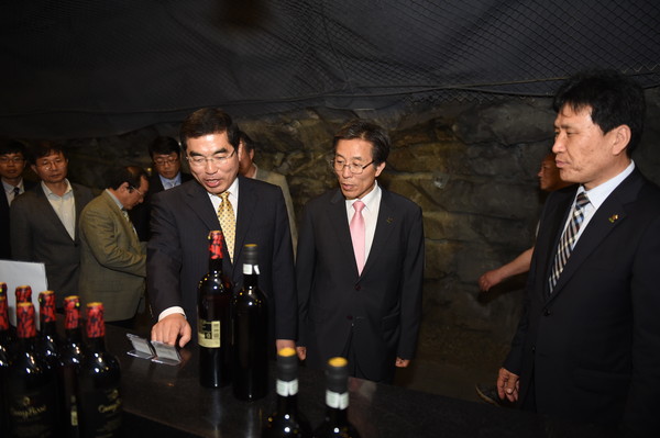 ▲ 문경시, 오미로제’ 광명시 동굴테마파크에서 판매 ⓒ문경시 제공