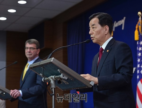 ▲ 한민구 국방부 장관.ⓒ뉴데일리 정상윤 사진기자