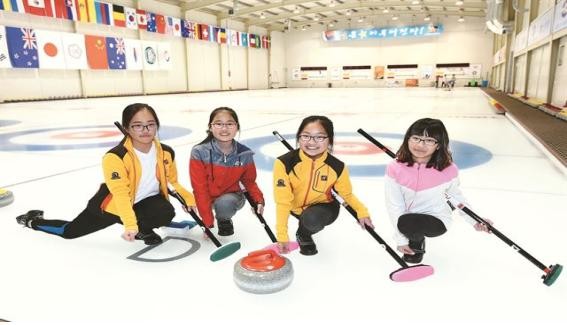 ▲ 2015년 한국 주니어 컬링 선수권 대회 개최ⓒ의성군 제공