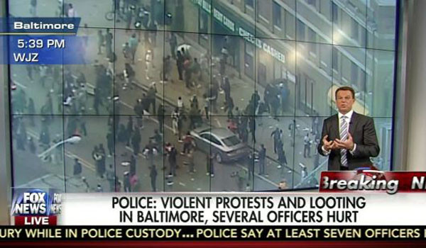 ▲ 美폭스 뉴스와 같은 우파매체들 또한 흑인 파워를 두려워하기는 마찬가지다. ⓒ美폭스 뉴스 보도화면 캡쳐