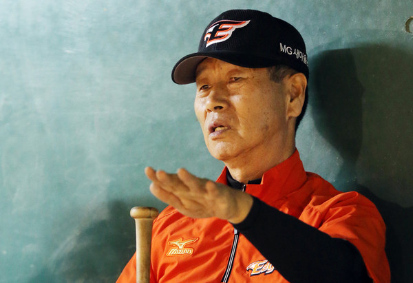 ▲ 김성근 감독.ⓒ한화 이글스