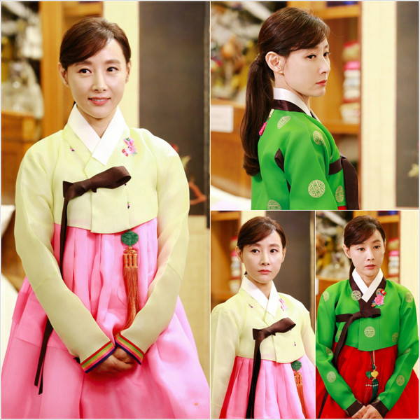 ▲ '착하지 않은 여자들' 도지원 한복 자태
