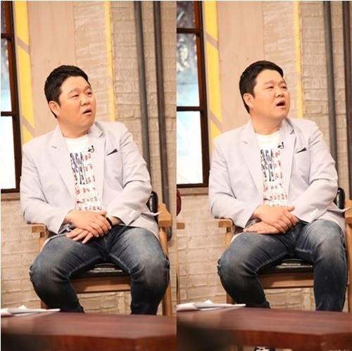 ▲ 아들 자랑하고 있는 김구라. MBC 에브리원 결혼 터는 남자들.