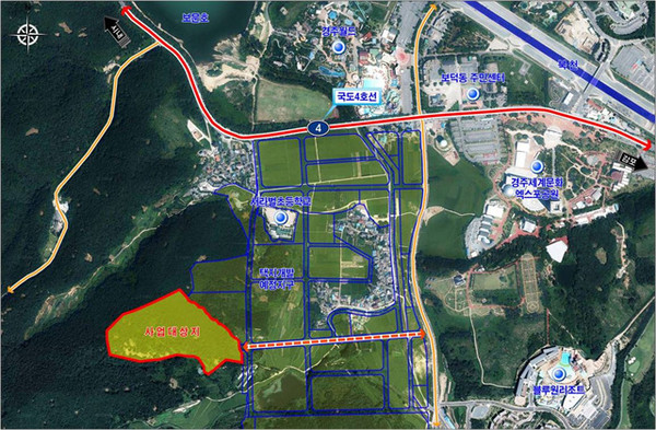 ▲ 경주시 한옥마을 조감도 ⓒ경주시 제공