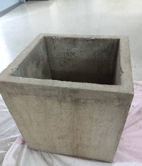 ▲ 콘크리트 방류벽 실험장치. ⓒ환경부