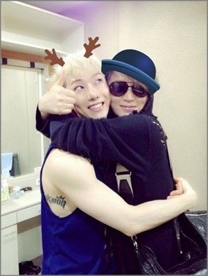 ▲ 조권과 김혜수ⓒSNS 발췌