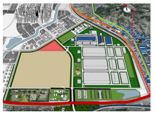 ▲ 삼성전자 평택 고덕산업단지에 들어서는 반도체 생산라인 조감도. ⓒ삼성전자 제공